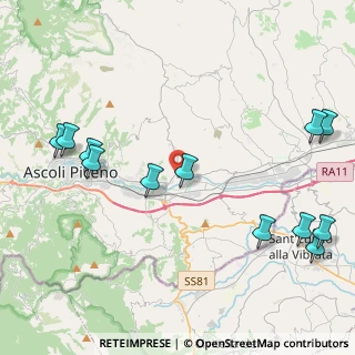 Mappa Via dei Giaggioli, 63100 Ascoli Piceno AP, Italia (5.56583)