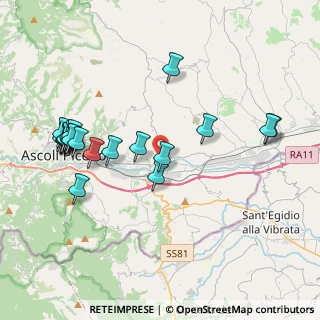 Mappa Via dei Giaggioli, 63100 Ascoli Piceno AP, Italia (4.461)