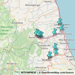 Mappa Via Recanati, 63100 Ascoli Piceno AP, Italia (13.21417)