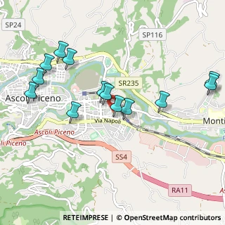 Mappa Via Recanati, 63100 Ascoli Piceno AP, Italia (1.08462)