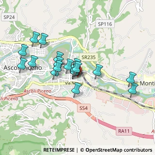 Mappa Via Recanati, 63100 Ascoli Piceno AP, Italia (0.82474)