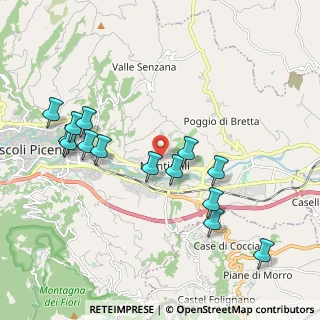 Mappa Monticelli, 63100 Ascoli Piceno AP, Italia (2.16)