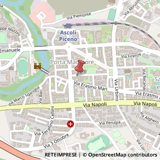 Mappa Via Orlando Vittorio Emanuele, 5, 63100 Ascoli Piceno, Ascoli Piceno (Marche)