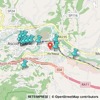 Mappa Piazza Immacolata, 63100 Ascoli Piceno AP, Italia (1.05769)
