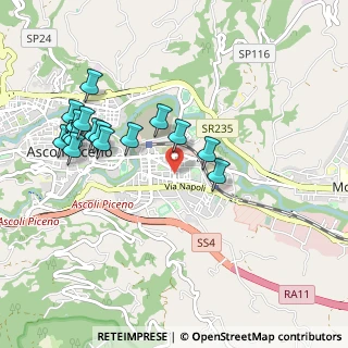 Mappa Piazza Immacolata, 63100 Ascoli Piceno AP, Italia (1.05188)