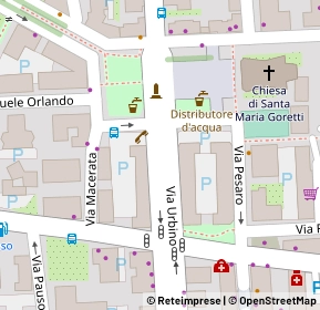 Mappa Via Urbino, 63100 Ascoli Piceno AP, Italia (0.07308)