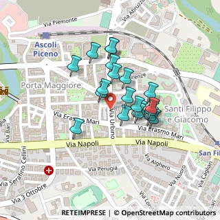 Mappa Piazza Immacolata, 63100 Ascoli Piceno AP, Italia (0.1735)