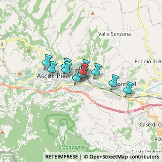 Mappa Piazza Immacolata, 63100 Ascoli Piceno AP, Italia (1.07727)