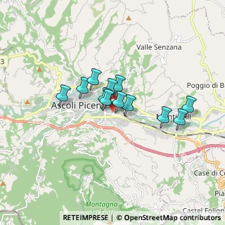 Mappa Piazza Immacolata, 63100 Ascoli Piceno AP, Italia (1.24667)