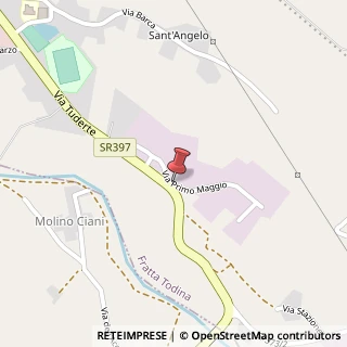 Mappa Via Primo Maggio, 23, 06054 Fratta Todina, Perugia (Umbria)