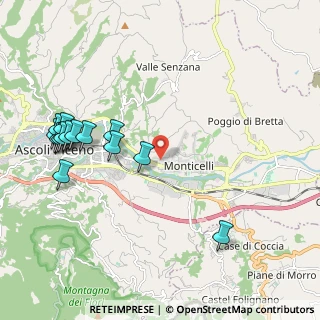 Mappa Via dei Nasturzi, 63100 Ascoli Piceno AP, Italia (2.485)