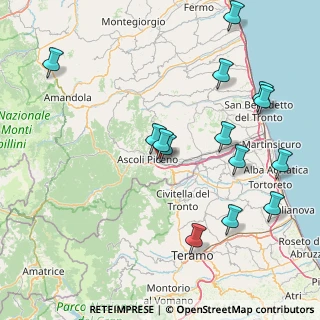 Mappa Via dei Nasturzi, 63100 Ascoli Piceno AP, Italia (18.94071)
