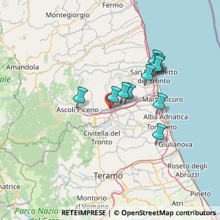 Mappa Via 327a, 63100 Campolungo-Villa Sant'Antonio AP, Italia (12.78727)