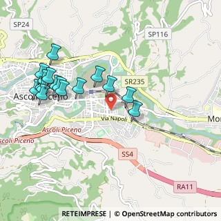 Mappa Via Pesaro, 63100 Ascoli Piceno AP, Italia (1.10313)