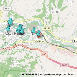 Mappa Via Pesaro, 63100 Ascoli Piceno AP, Italia (1.19455)