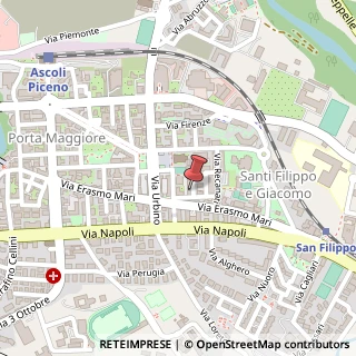 Mappa Via San Severino, 2, 63100 Ascoli Piceno, Ascoli Piceno (Marche)