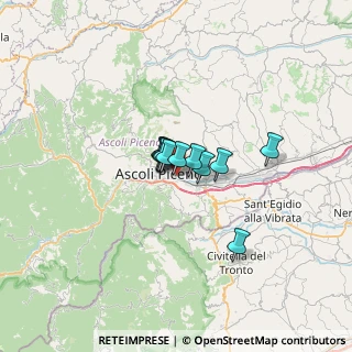 Mappa Via Cola D'Amatrice, 63100 Ascoli Piceno AP, Italia (3.34)
