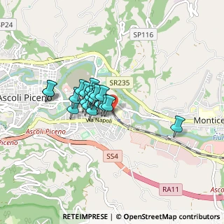 Mappa Via Cola D'Amatrice, 63100 Ascoli Piceno AP, Italia (0.6095)