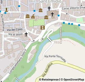 Mappa Via Porta Torricella, 63100 Ascoli Piceno AP, Italia (0.10526)