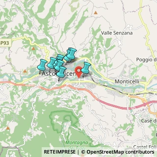 Mappa Via Ugolino Panichi, 63100 Ascoli Piceno AP, Italia (1.25)