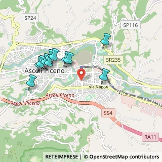 Mappa Via Ugolino Panichi, 63100 Ascoli Piceno AP, Italia (0.97182)