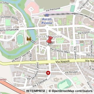 Mappa Viale Marconi Guglielmo, 29, 63100 Ascoli Piceno, Ascoli Piceno (Marche)