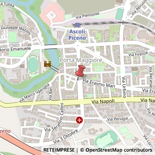 Mappa Via III Ottobre, 1, 63100 Ascoli Piceno, Ascoli Piceno (Marche)