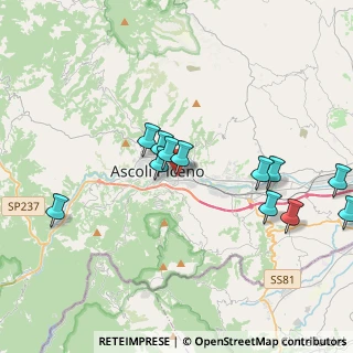 Mappa Via Ugolino Panichi, 63100 Ascoli Piceno AP, Italia (4.08583)