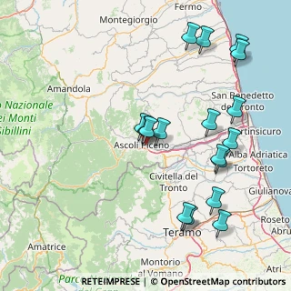 Mappa Via Ugolino Panichi, 63100 Ascoli Piceno AP, Italia (18.20118)