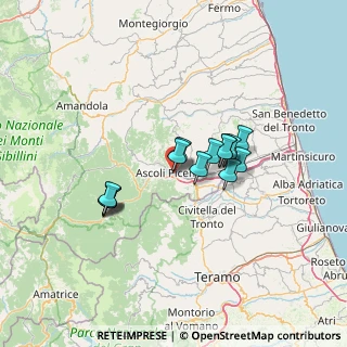 Mappa Via Ugolino Panichi, 63100 Ascoli Piceno AP, Italia (10.49714)