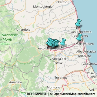Mappa Via Ugolino Panichi, 63100 Ascoli Piceno AP, Italia (7.80846)