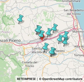 Mappa Bonifica, 64010 Ancarano TE, Italia (5.635)