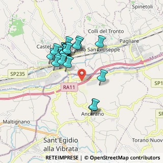 Mappa Zona Industriale, 64010 Ancarano TE, Italia (1.633)