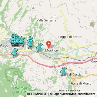 Mappa Via delle Ninfee, 63100 Ascoli Piceno AP, Italia (2.84643)