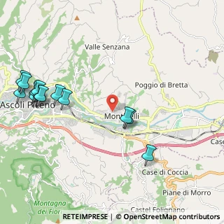 Mappa Via delle Ninfee, 63100 Ascoli Piceno AP, Italia (2.75429)