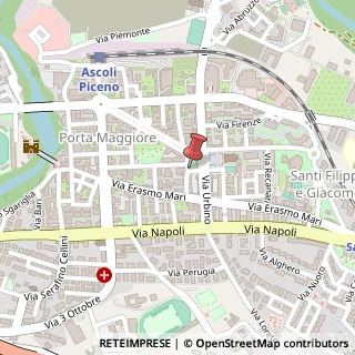 Mappa Piazza della Immacolata, 14, 63100 Ascoli Piceno, Ascoli Piceno (Marche)