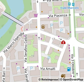 Mappa Piazzale Don Benvenuto Cantalamessa, 63100 Ascoli Piceno AP, Italia (0.06154)