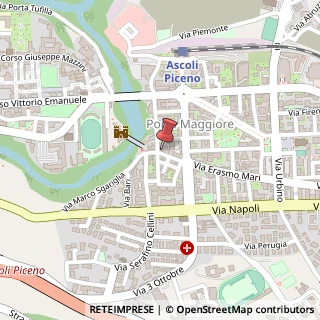 Mappa Via Erasmo Mari, 2, 63100 Ascoli Piceno, Ascoli Piceno (Marche)