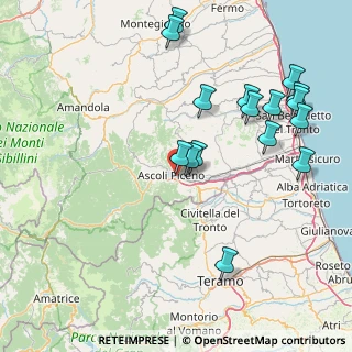 Mappa Via Orlando Vittorio Emanuele, 63100 Ascoli Piceno AP, Italia (18.68375)