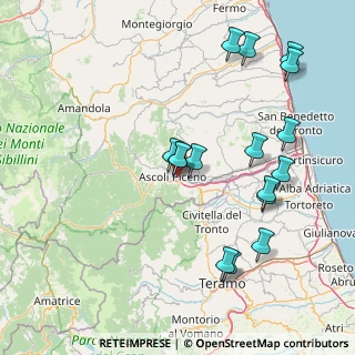 Mappa Via Orlando Vittorio Emanuele, 63100 Ascoli Piceno AP, Italia (17.46688)