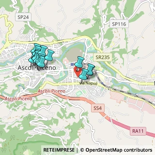 Mappa Via Mari Erasmo, 63100 Ascoli Piceno AP, Italia (0.985)