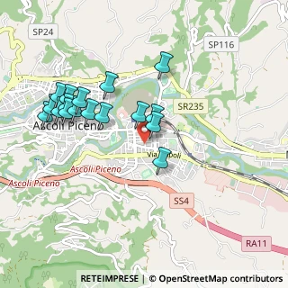 Mappa Via Mari Erasmo, 63100 Ascoli Piceno AP, Italia (0.99882)