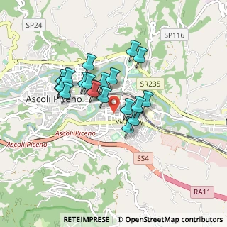 Mappa Via Mari Erasmo, 63100 Ascoli Piceno AP, Italia (0.7185)