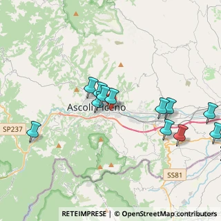 Mappa Via Mari Erasmo, 63100 Ascoli Piceno AP, Italia (4.085)