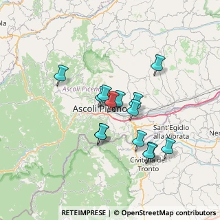 Mappa Via Faleria, 63100 Ascoli Piceno AP, Italia (6.02357)