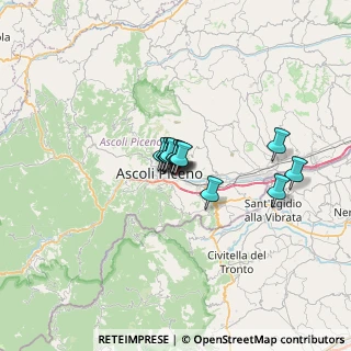 Mappa Via Faleria, 63100 Ascoli Piceno AP, Italia (3.46154)