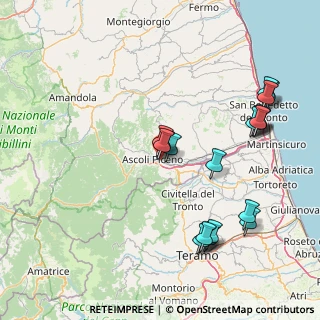 Mappa Via Faleria, 63100 Ascoli Piceno AP, Italia (18.251)