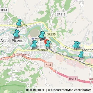 Mappa Via Faleria, 63100 Ascoli Piceno AP, Italia (1.05)