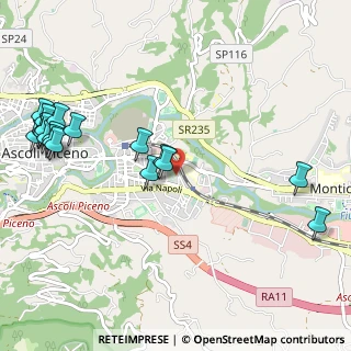Mappa Via Faleria, 63100 Ascoli Piceno AP, Italia (1.41111)