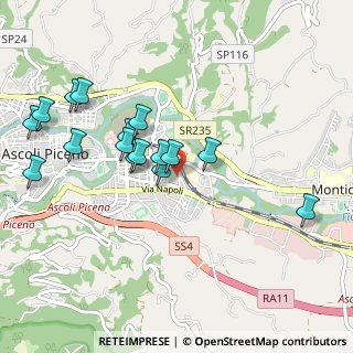 Mappa Via Faleria, 63100 Ascoli Piceno AP, Italia (1.01125)